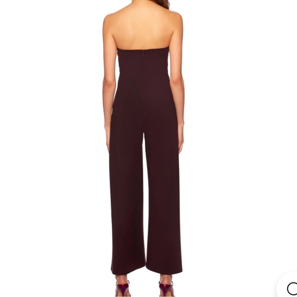 susana monaco Pleated Sweetheart Neck Jumpsuit - Picture 11 of 11
